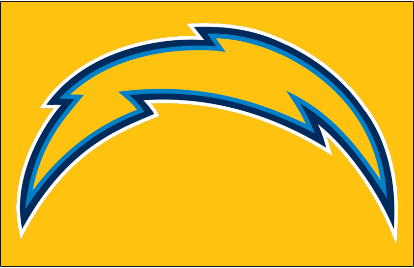 Los Angeles Chargers 2018-2019 Primary Dark Logo iron on transfers for T-shirts